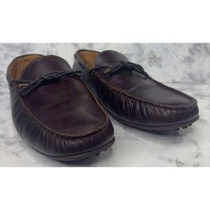 NEW Bobbies Paris Men's Lloyd Leather Loafer Sz 45‎ US 11.5 Golf Preppy
